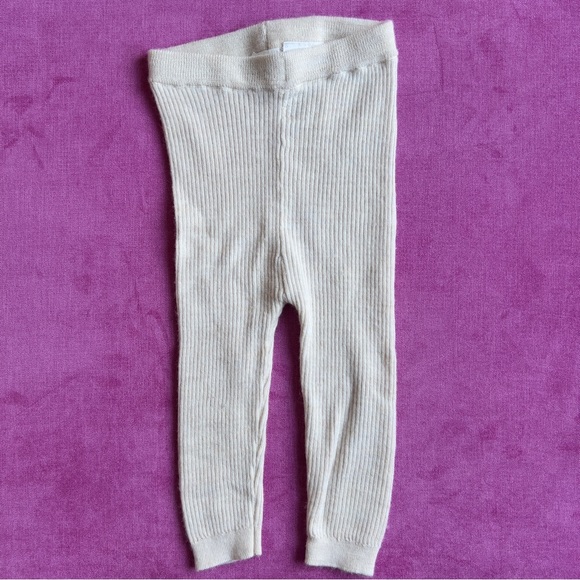 H&M Wool Rib Knit Long Sleeve Pants Set - Picture 3 of 5